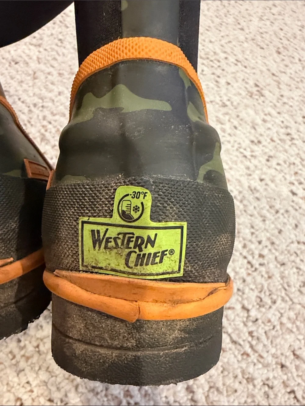 Western Chief Kids Camo Neoprene Boot Choose Size 2